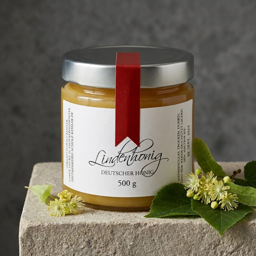 Deutscher Lindenhonig – aromatisch, würzig und charaktervoll
