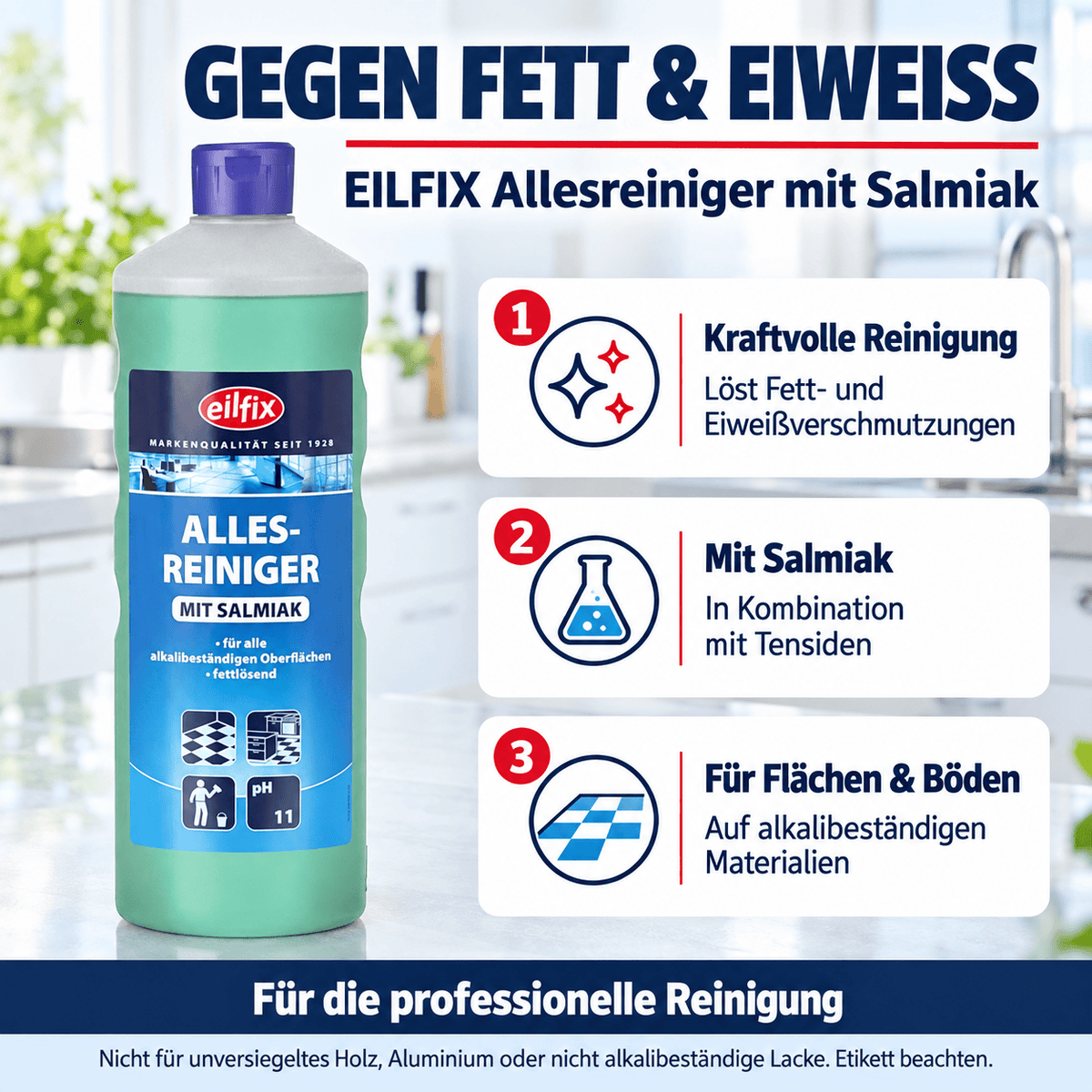 EILFIX ALLESREINIGER mit Salmiak