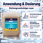 Eilfix Küchengrundreiniger sauer 5 Liter Kanister