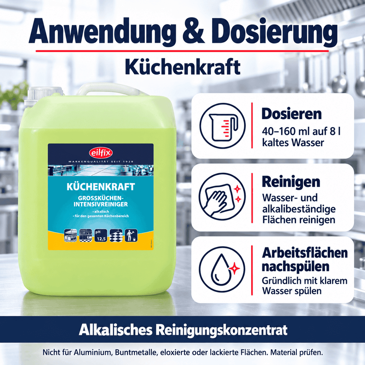 EILFIX Küchenkraft Großküchen Intensivreiniger Namma Markt