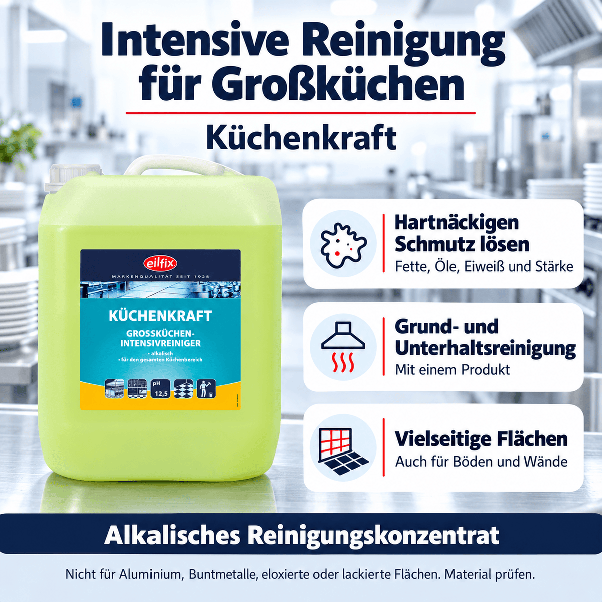 EILFIX Küchenkraft Großküchen Intensivreiniger Namma Markt