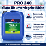 EILFIX PRO 240 Edelhartglanz-Bohnerwachs