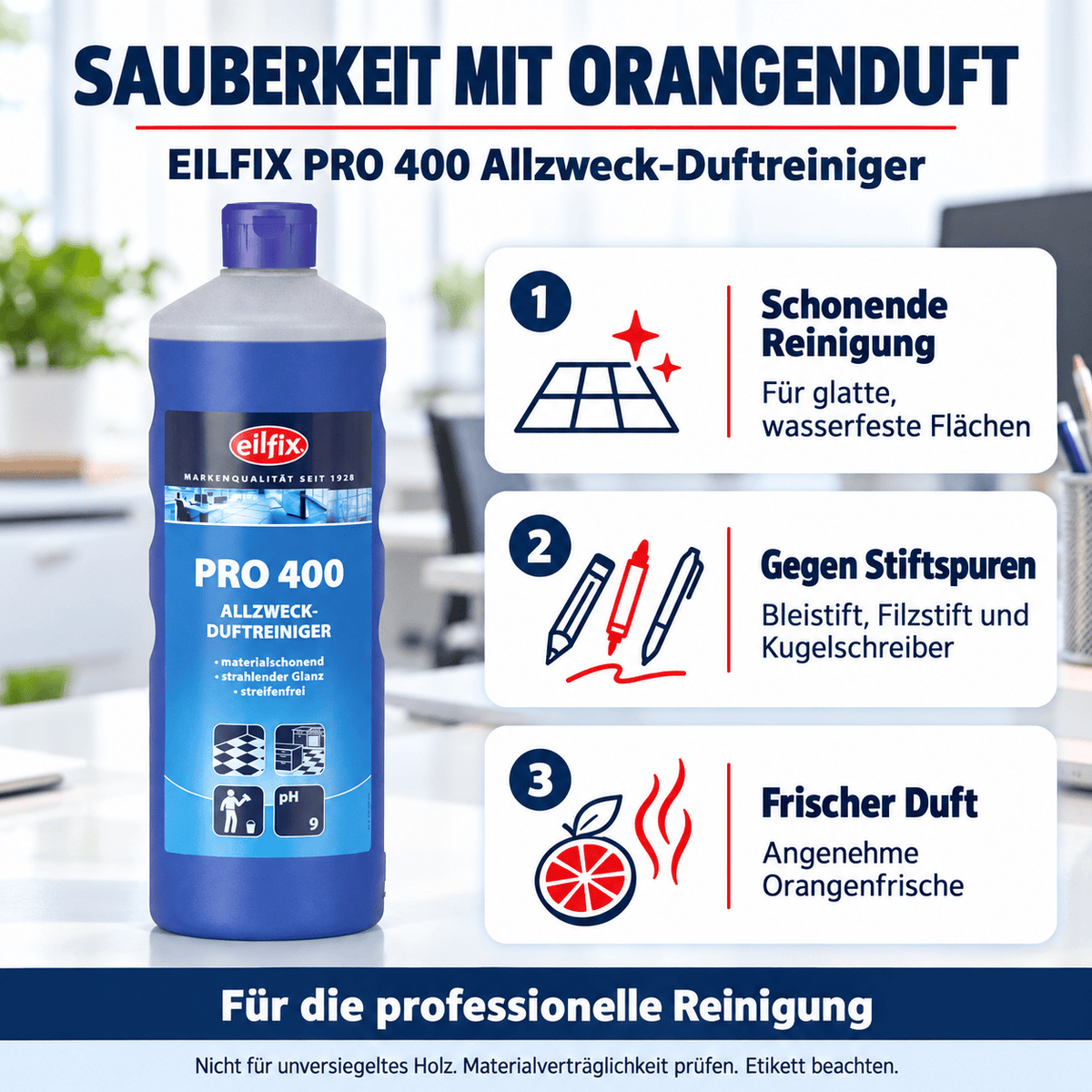 EILFIX PRO 400 Allzweckduftreiniger, orange