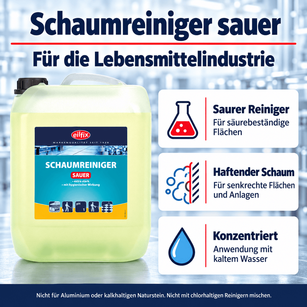 EILFIX Schaumreiniger sauer