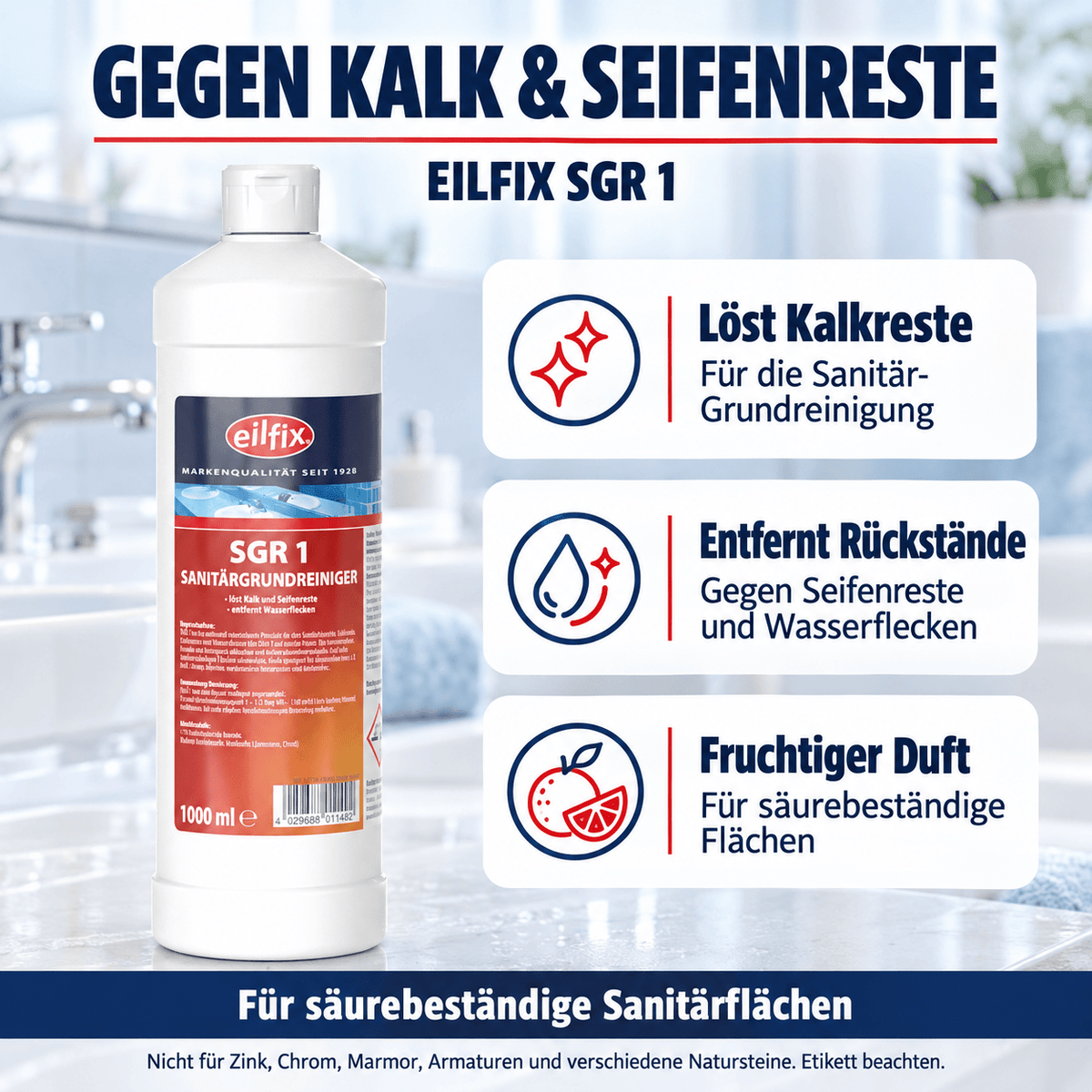 EILFIX SGR 1 Sanitärgrundreiniger