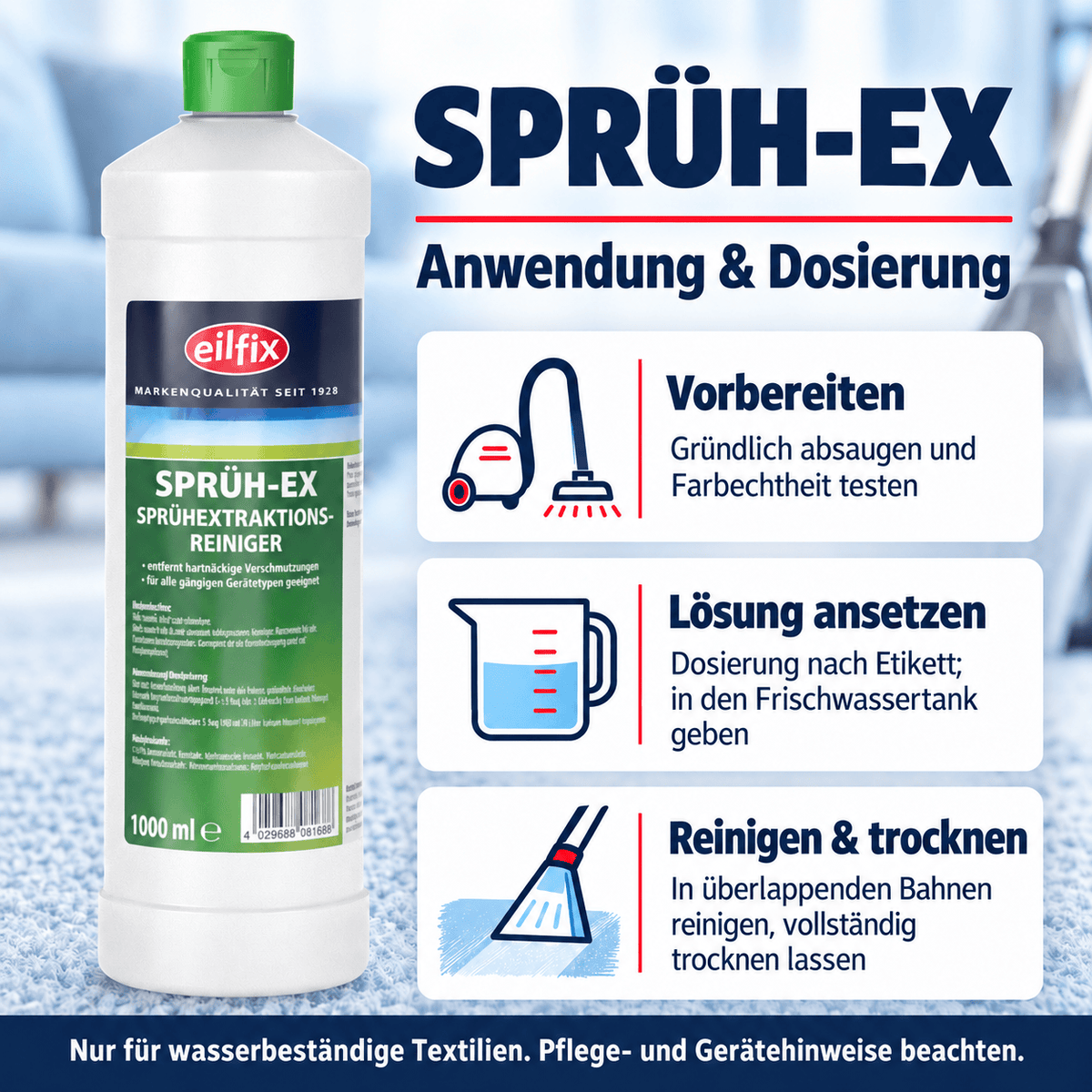 EILFIX SPRÜH-EX Sprühextraktionsreiniger