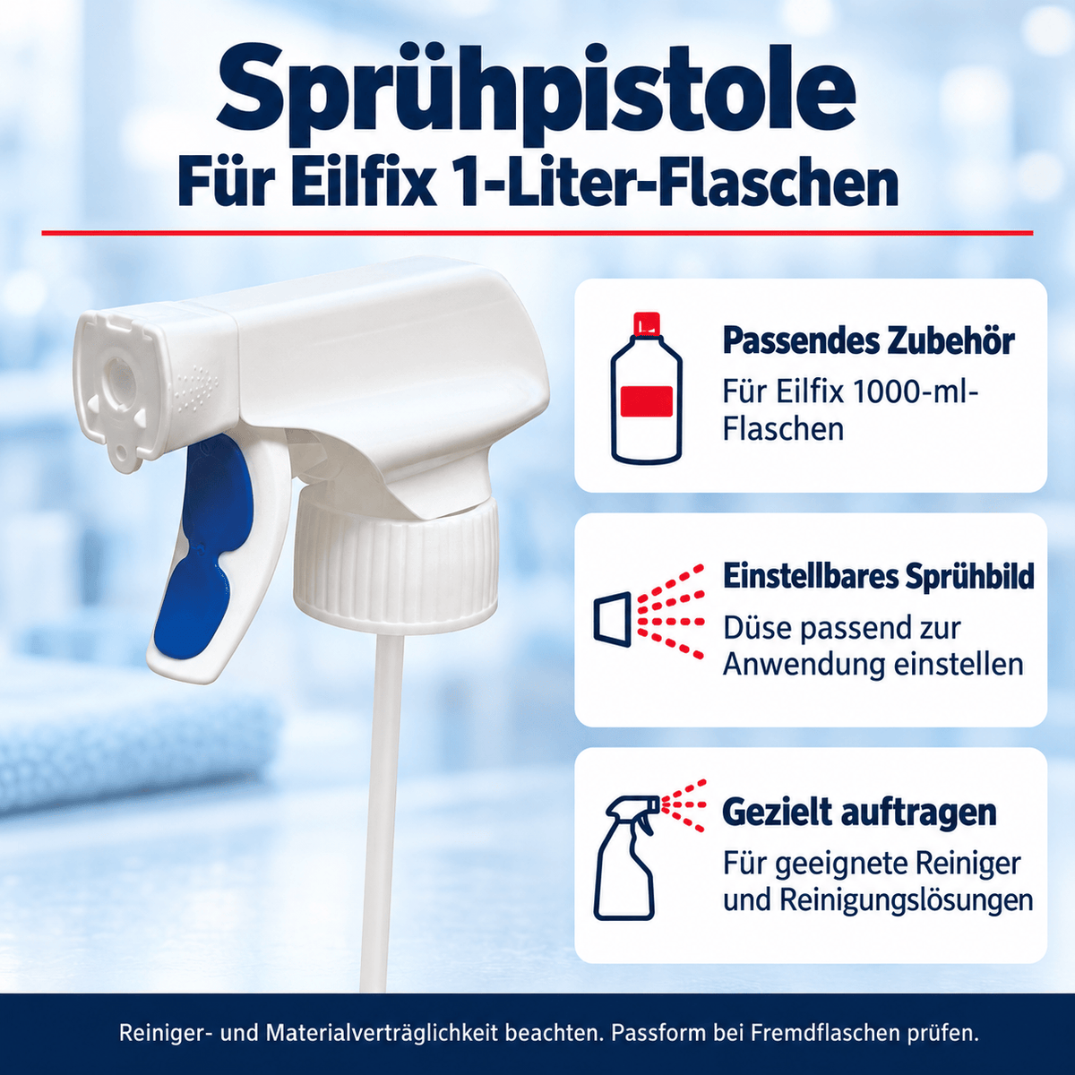 Eilfix Sprühpistole für 1000 ml Flaschen
