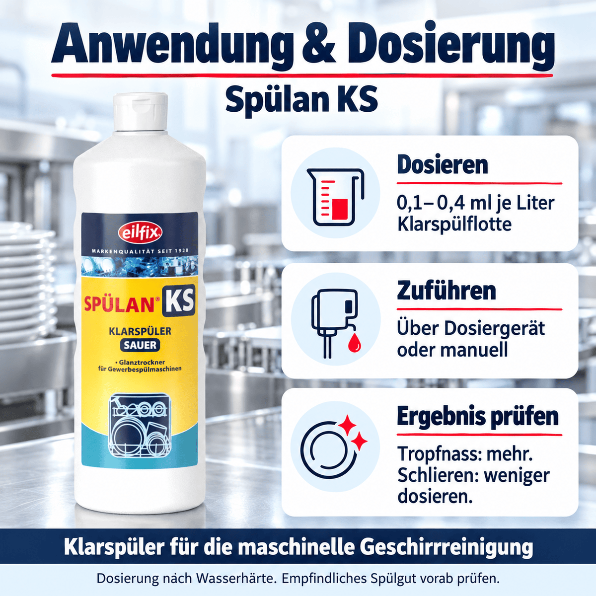EILFIX Spülan KS Klarspüler sauer