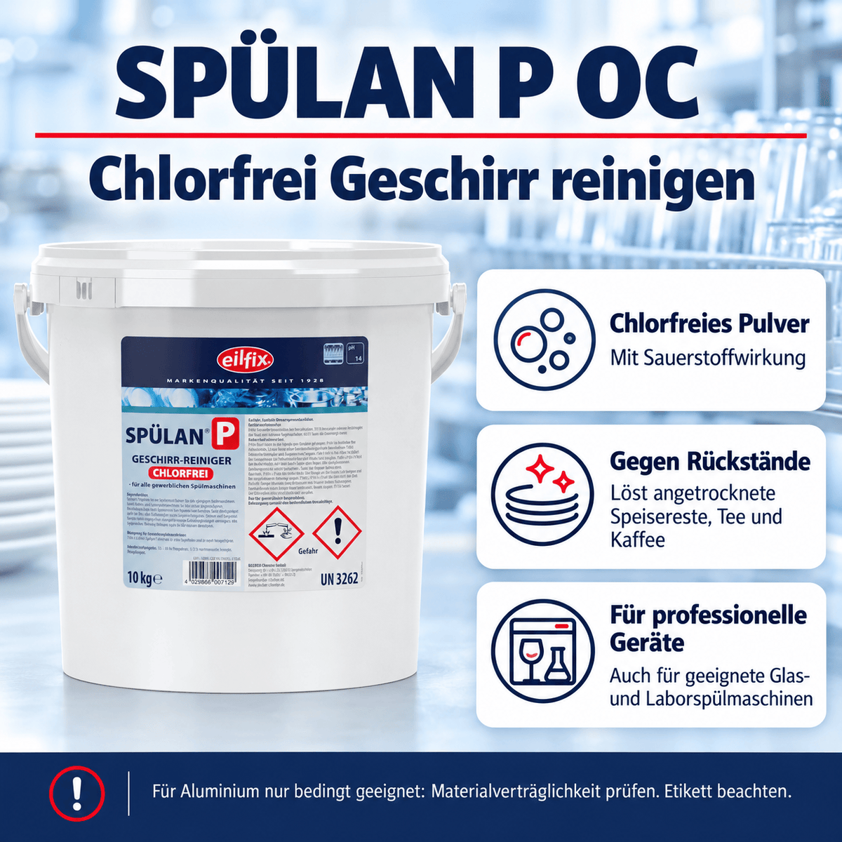 EILFIX Spülan P OC chlorfreier Intensiv Reiniger