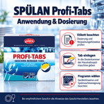 EILFIX Spülan Profi-Tabs für Haushaltsspülmaschinen