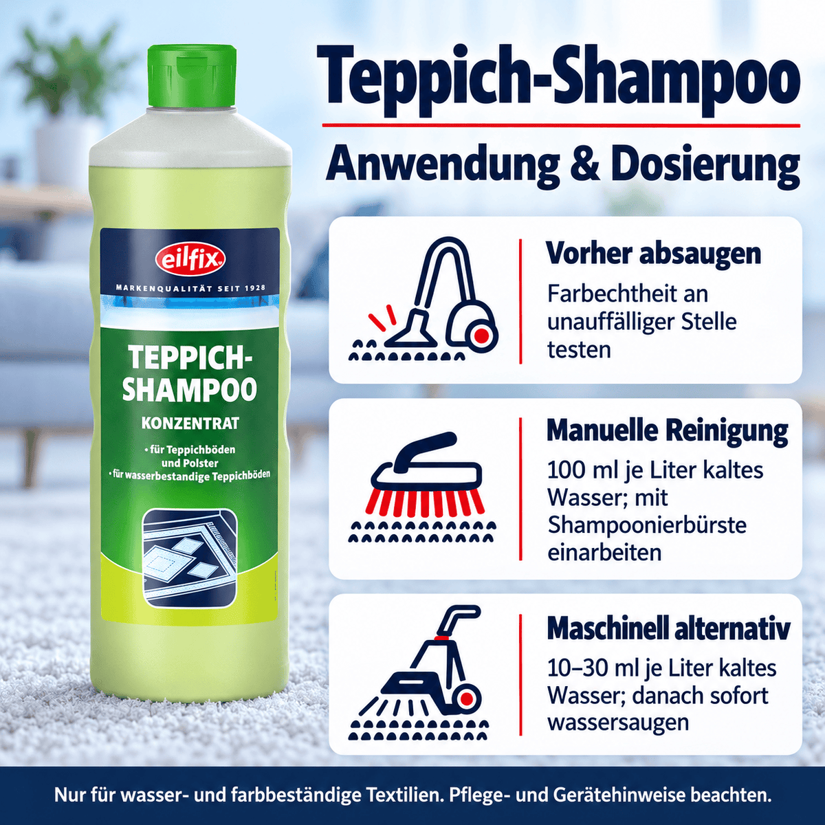 EILFIX TEPPICH-SHAMPOO Konzentrat