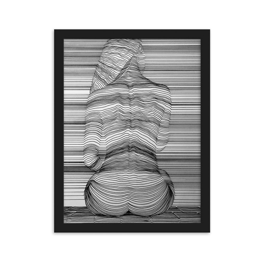 Incandescence Gerahmtes Poster