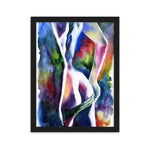 Luminescence Gerahmtes Poster