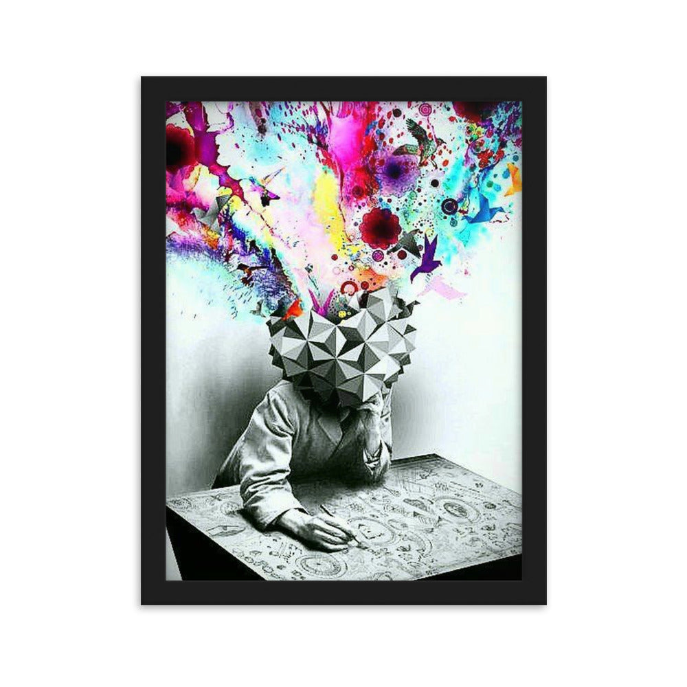 Creativ Minds Gerahmtes Poster