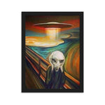Ufo Art Gerahmtes Poster