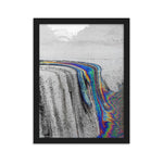 Distorted Waterfall Leinwand