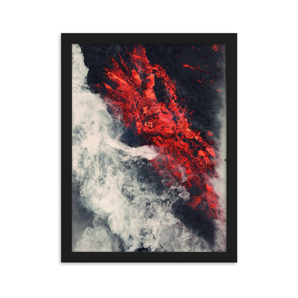 Impact Gerahmtes Poster
