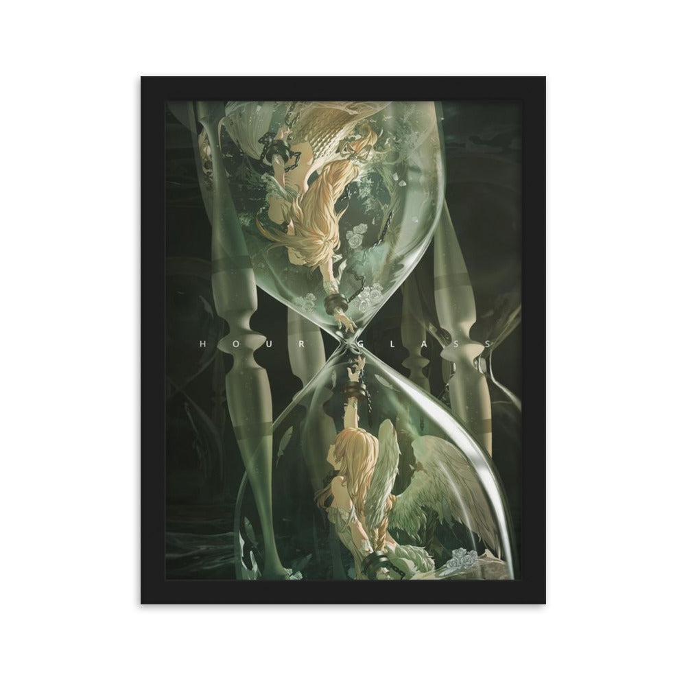 Hourglass Gerahmtes Poster