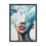 Confidence Gerahmtes Poster - Trippy Wall Art