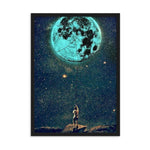Catching Gerahmtes Poster - Trippy Wall Art