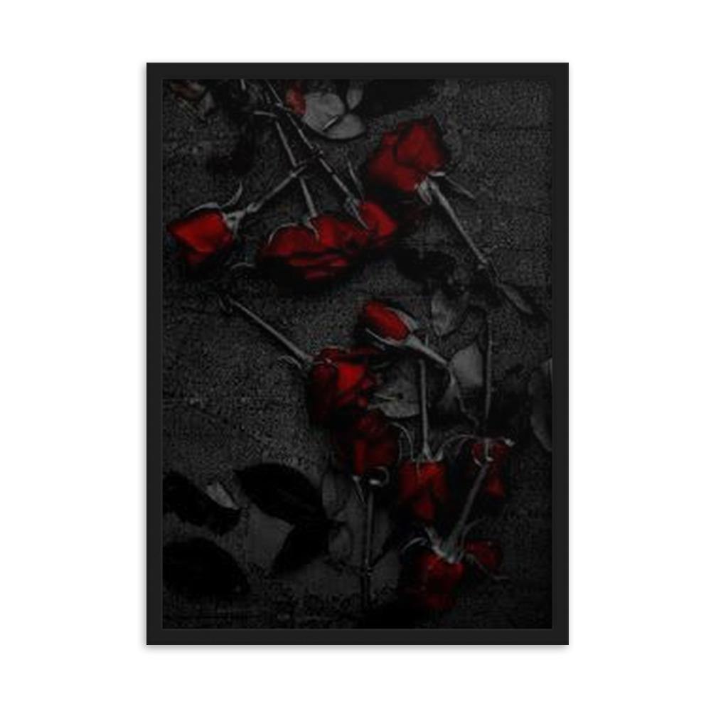 Roses Gerahmtes Poster