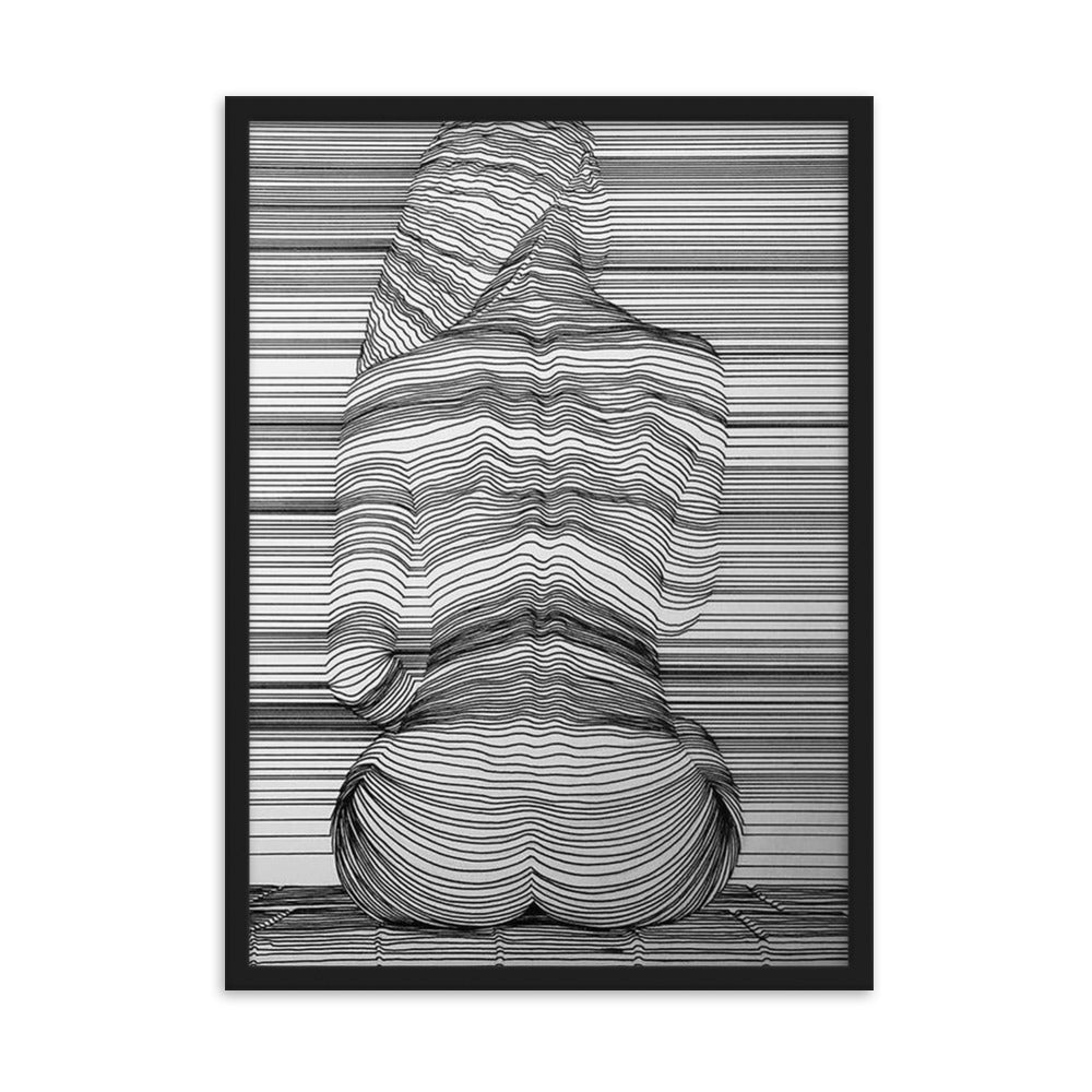 Incandescence Gerahmtes Poster