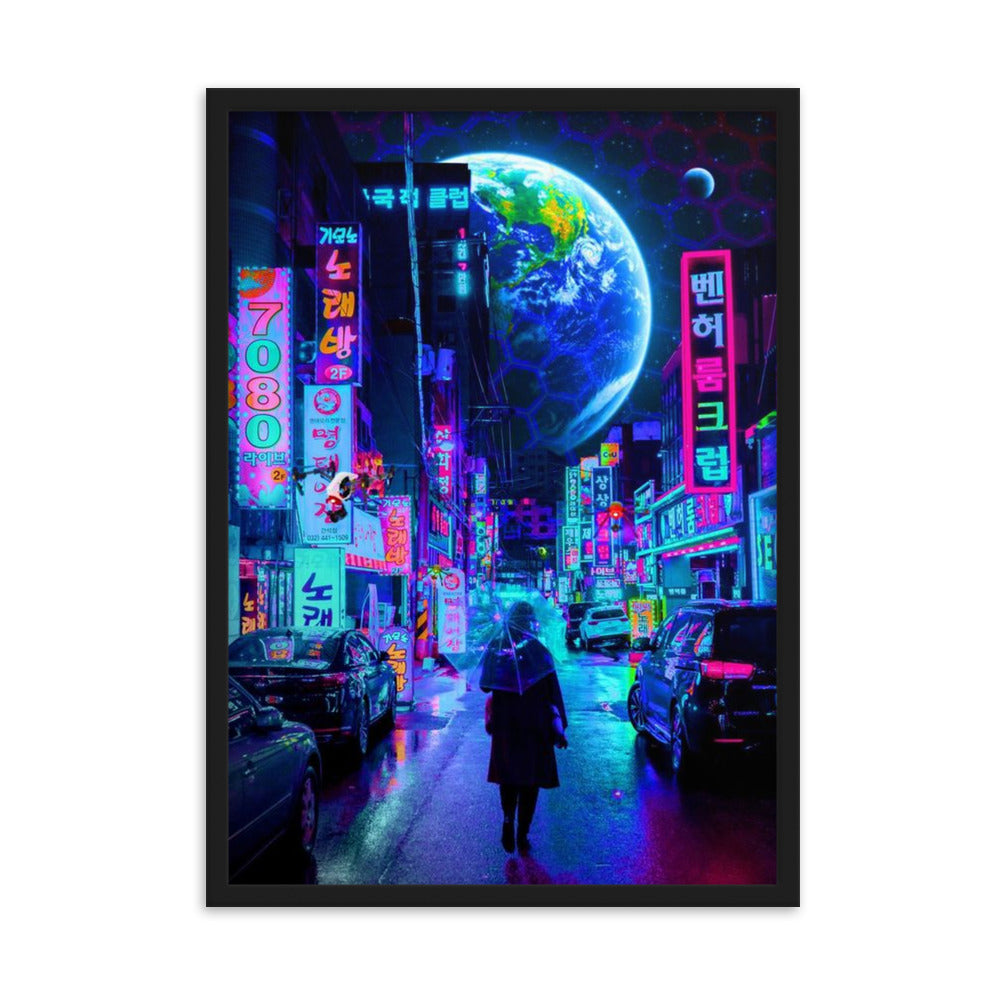 Future Gerahmtes Poster