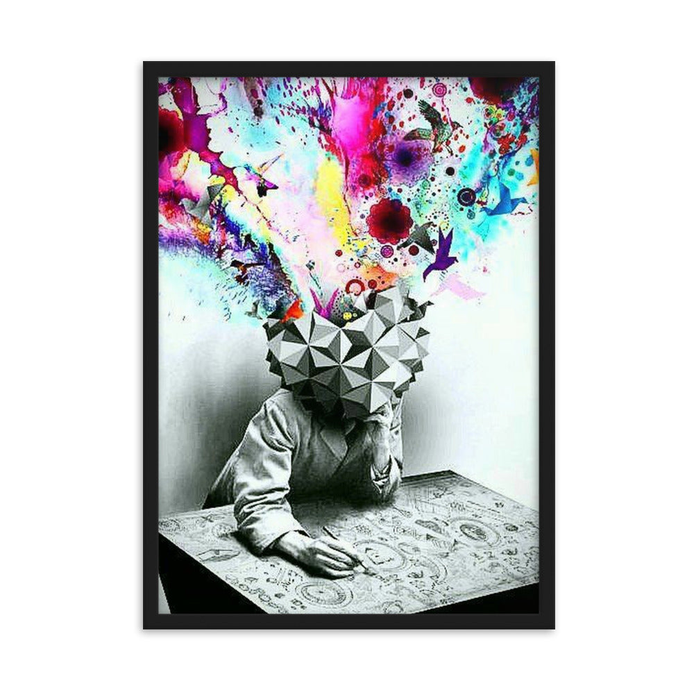 Creativ Minds Gerahmtes Poster