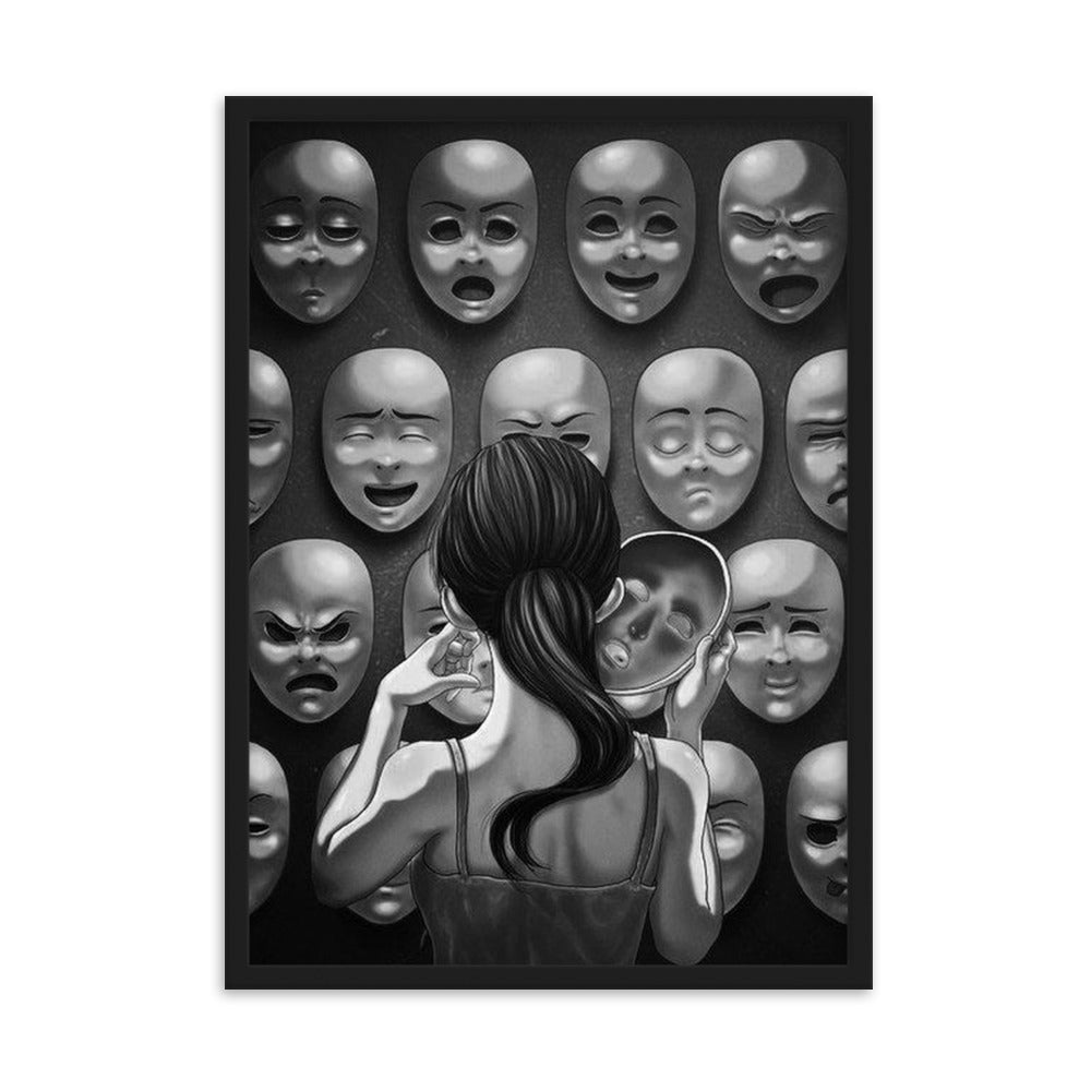 Who Gerahmtes Poster