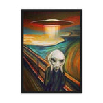 Ufo Art Gerahmtes Poster