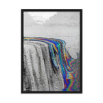 Distorted Waterfall Leinwand