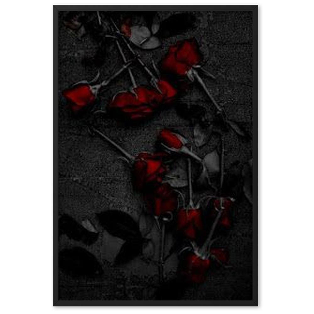 Roses Gerahmtes Poster