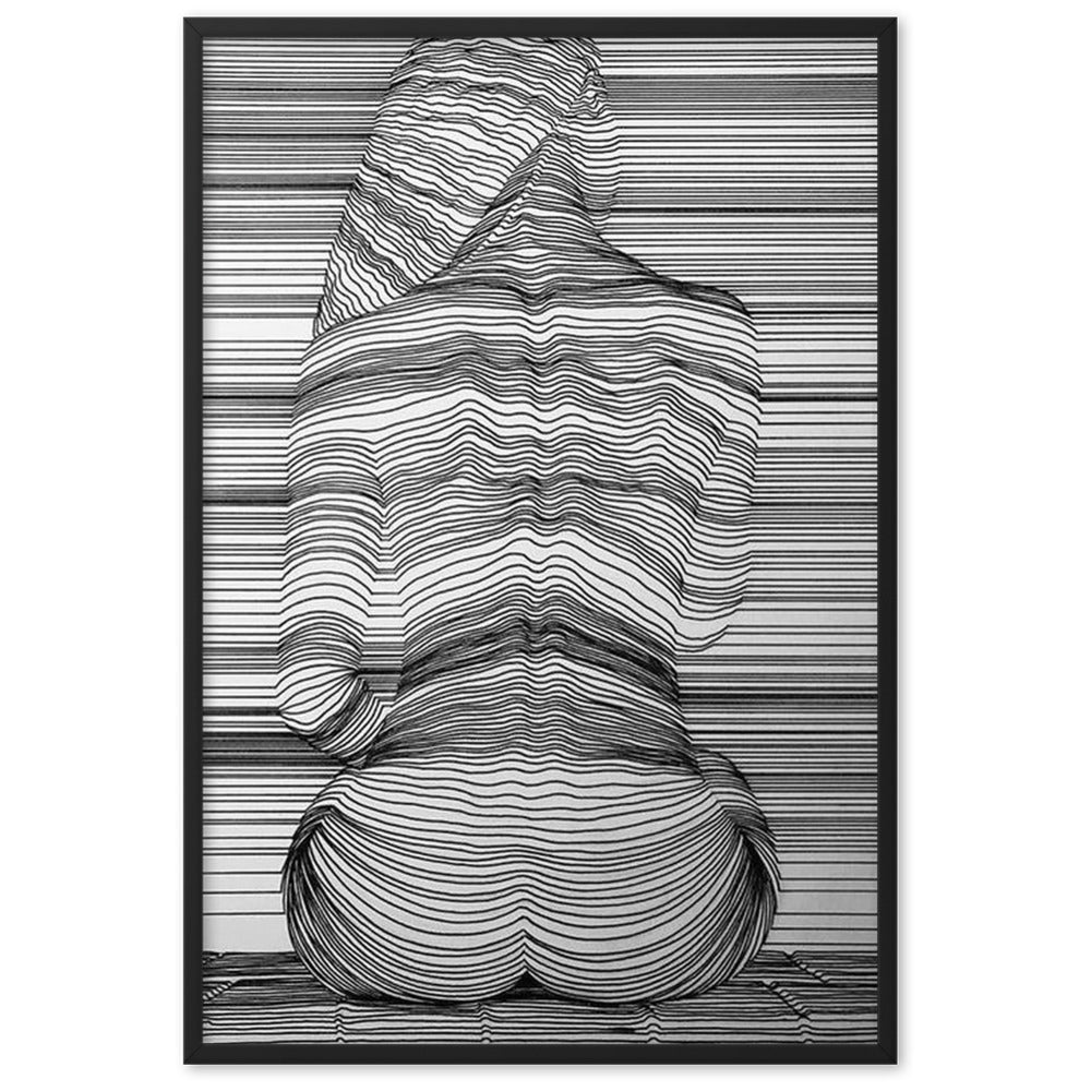 Incandescence Gerahmtes Poster