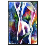 Luminescence Gerahmtes Poster