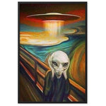 Ufo Art Gerahmtes Poster