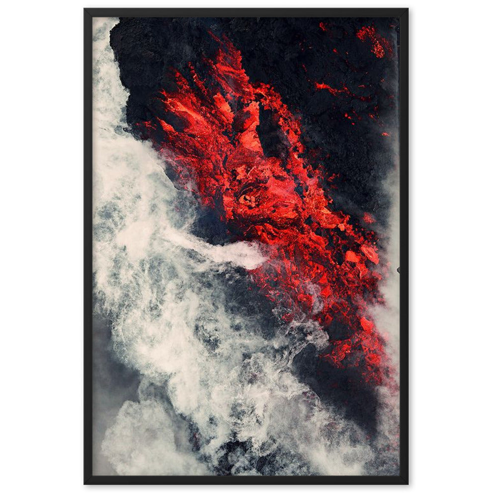 Impact Gerahmtes Poster