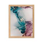 Curiosity Gerahmtes Poster - Trippy Wall Art