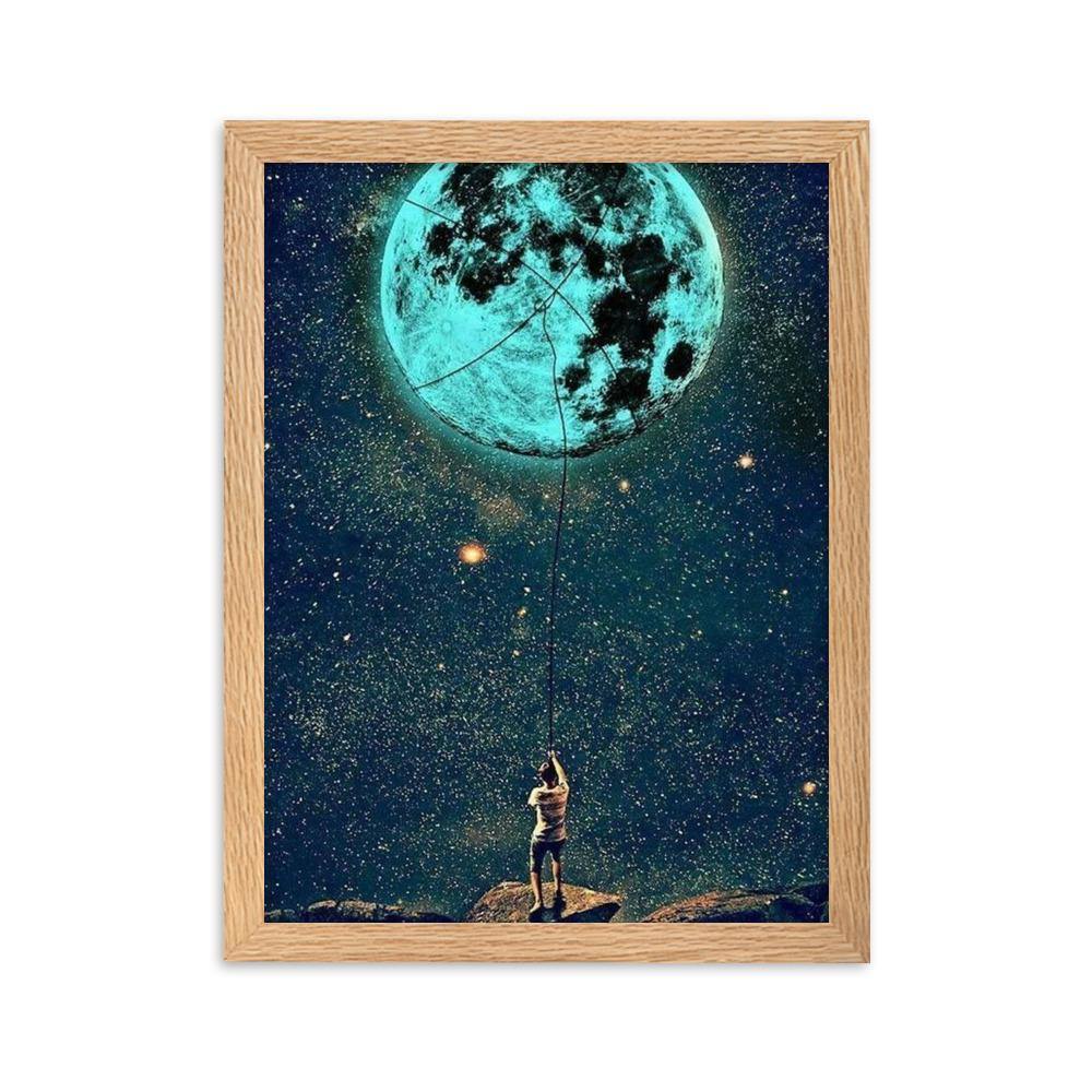 Catching Gerahmtes Poster - Trippy Wall Art