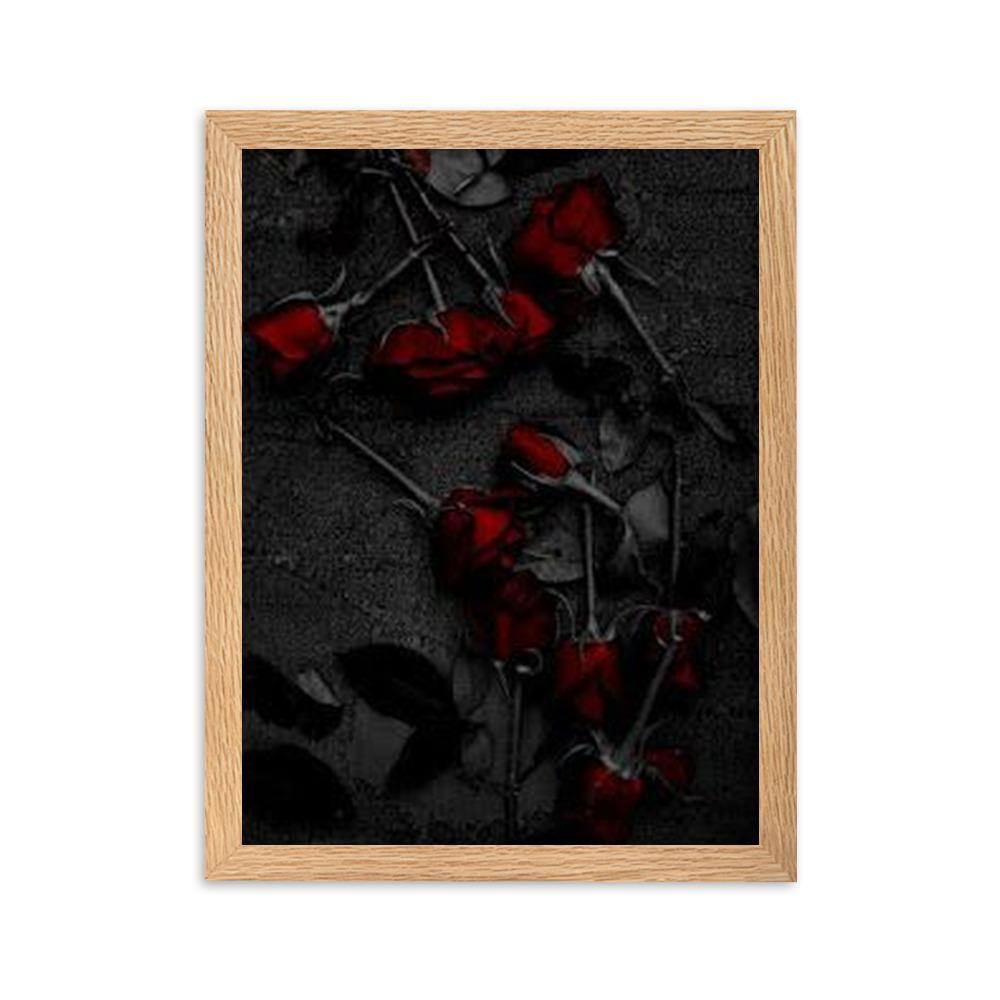 Roses Gerahmtes Poster