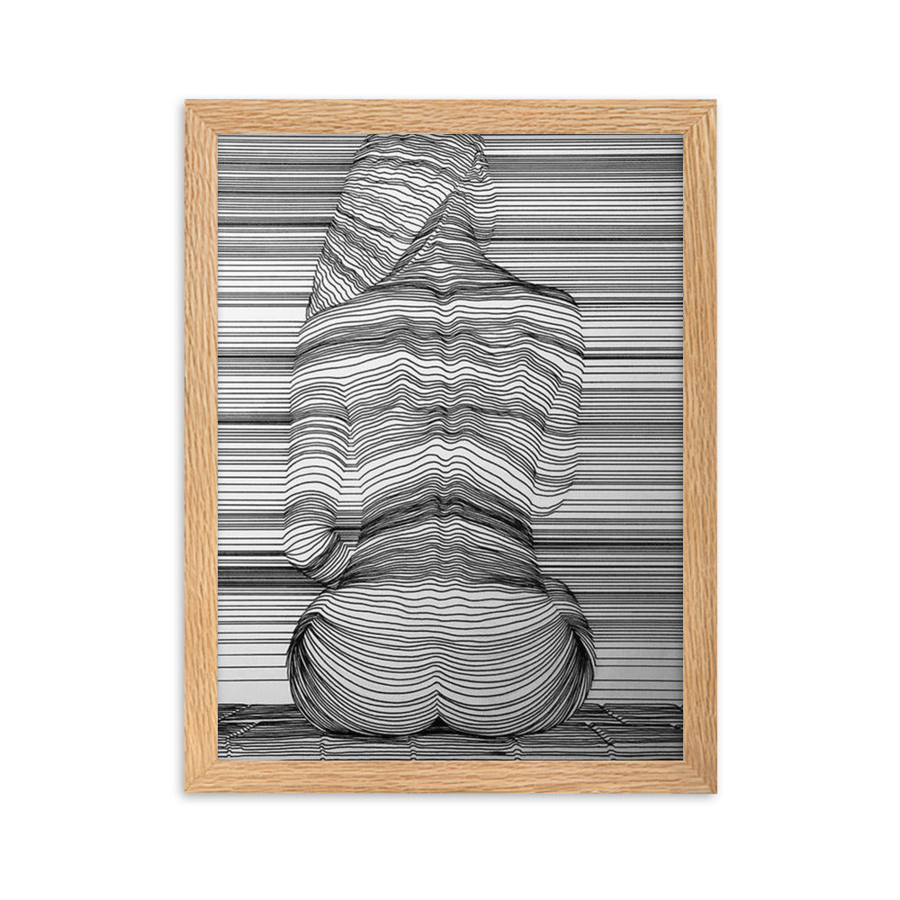 Incandescence Gerahmtes Poster