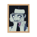 Ephemeral Vibes Gerahmtes Poster