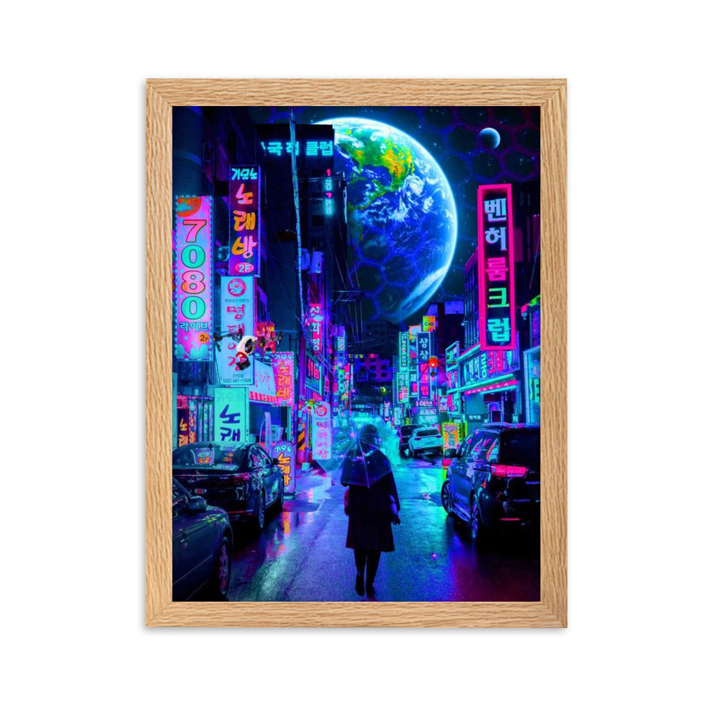 Future Gerahmtes Poster