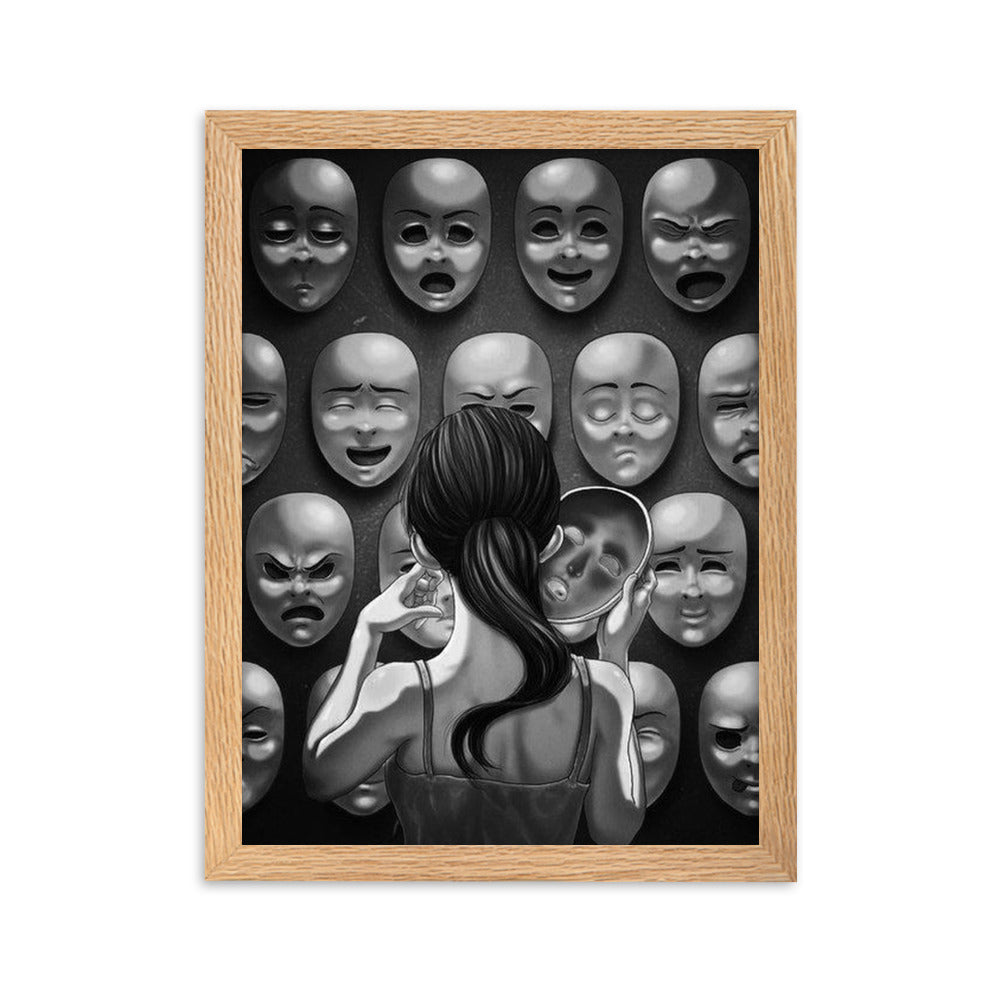 Who Gerahmtes Poster
