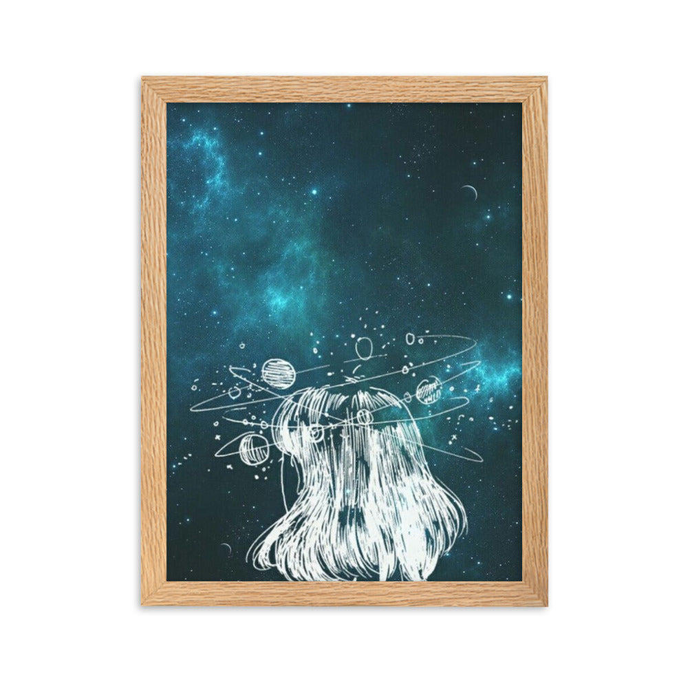 Thoughts Gerahmtes Poster