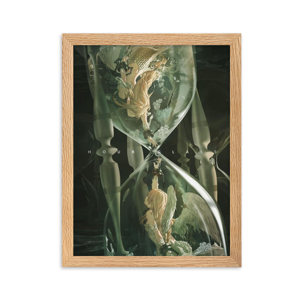 Hourglass Gerahmtes Poster
