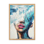 Confidence Gerahmtes Poster - Trippy Wall Art