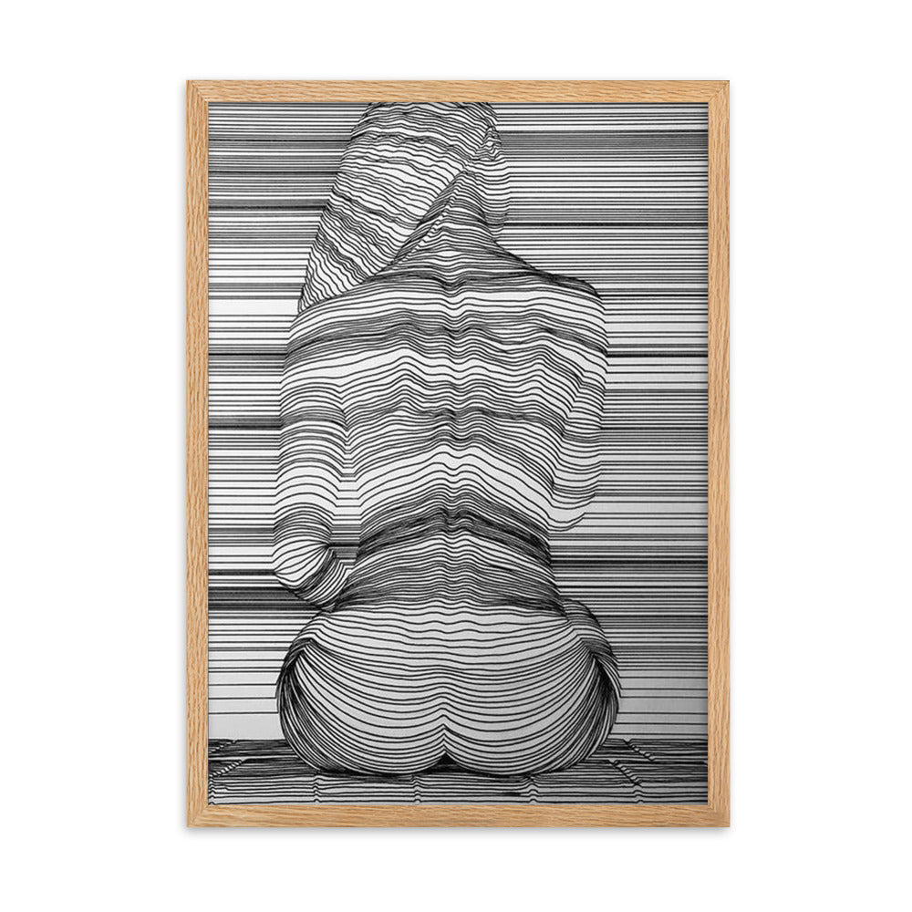 Incandescence Gerahmtes Poster