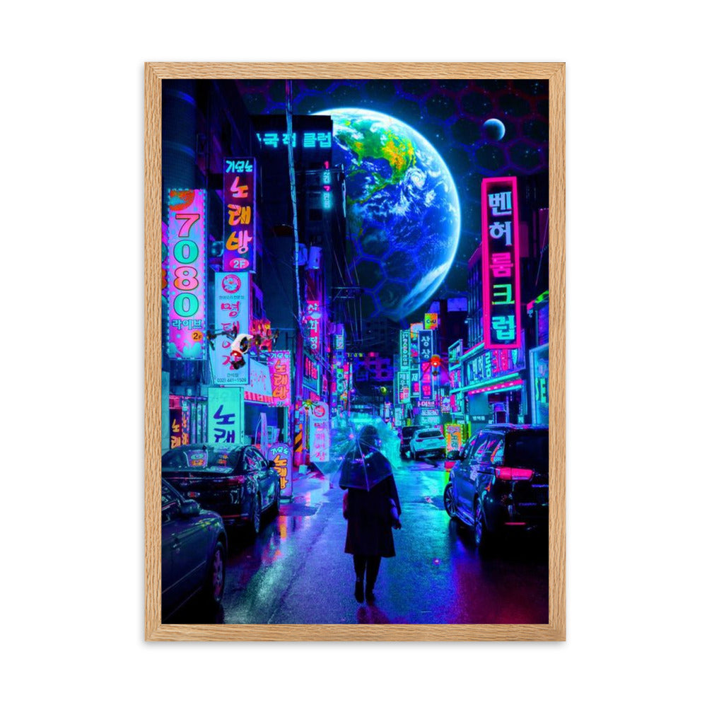 Future Gerahmtes Poster