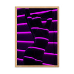 Purp Underwear Gerahmtes Poster
