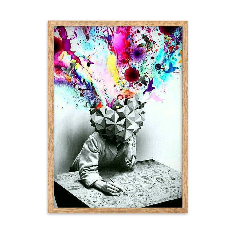Creativ Minds Gerahmtes Poster